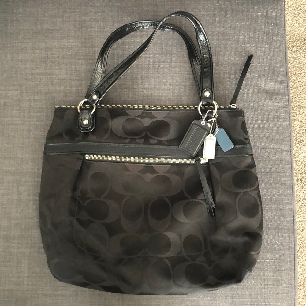 Black Coach Tote / Purse